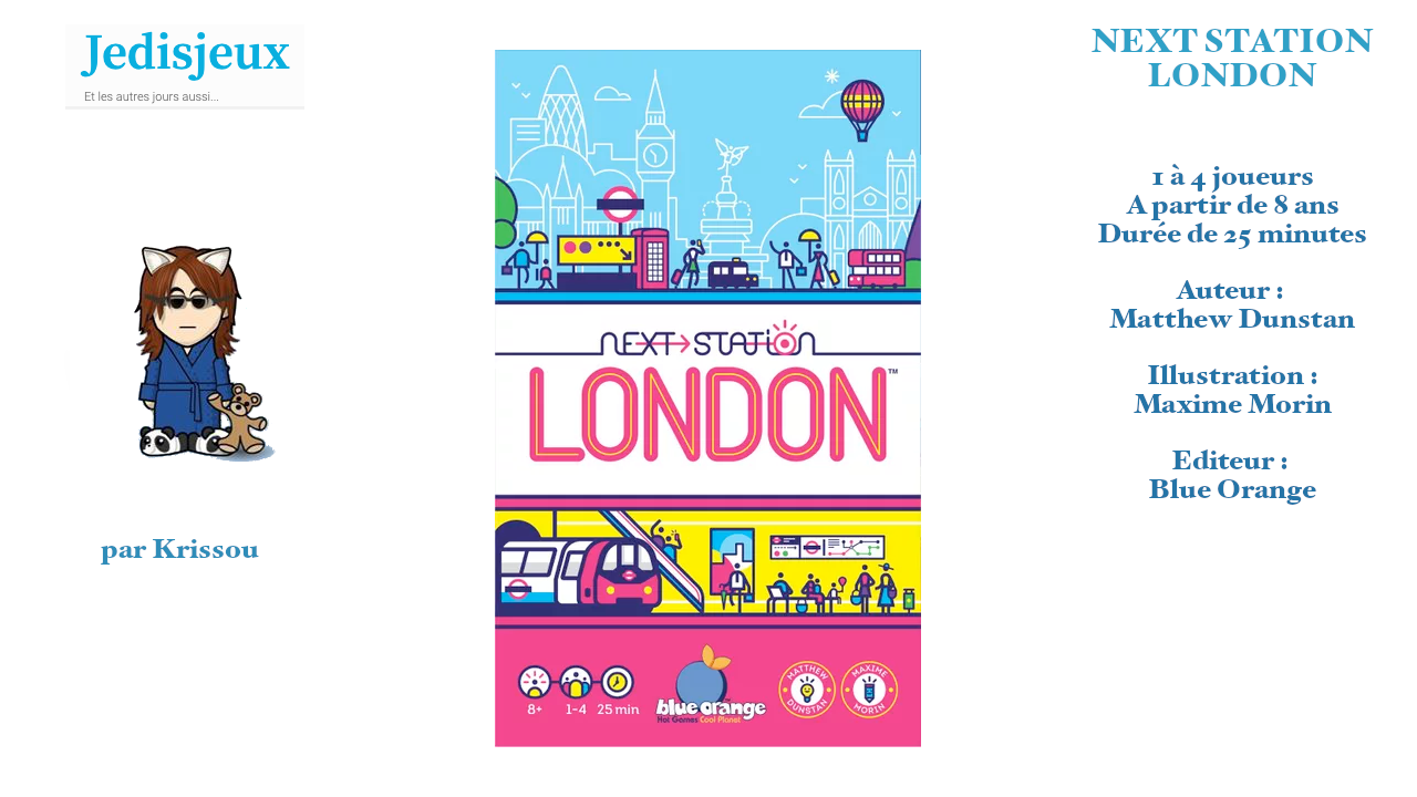 JedisPlay - Next Station : London