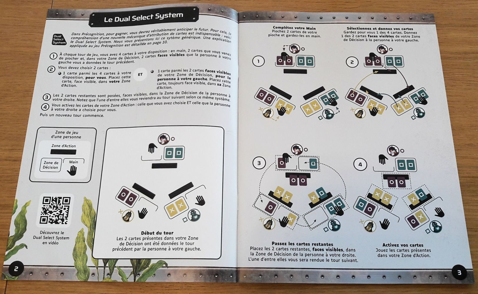 Pas facile à expliquer, mais une fois 2/3 tours passés, on est à l'aise