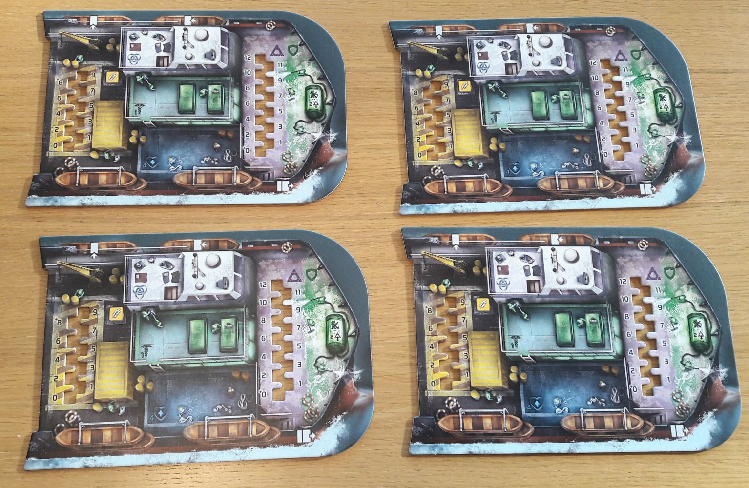 Tous les bateaux sont identiques