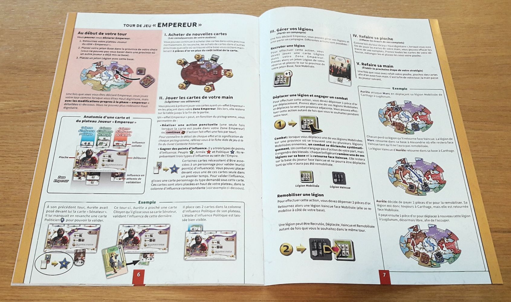 Un livret de règles très clair et très bien illustré.