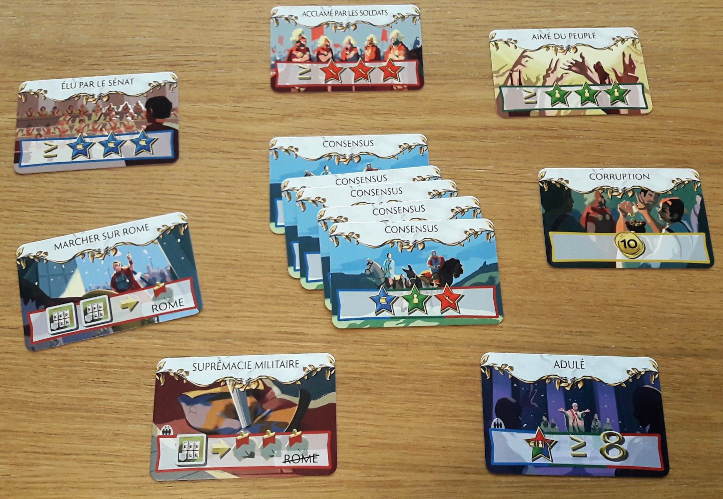 Des objectifs de majorité sur les 3 pistes et de puissance militaire.