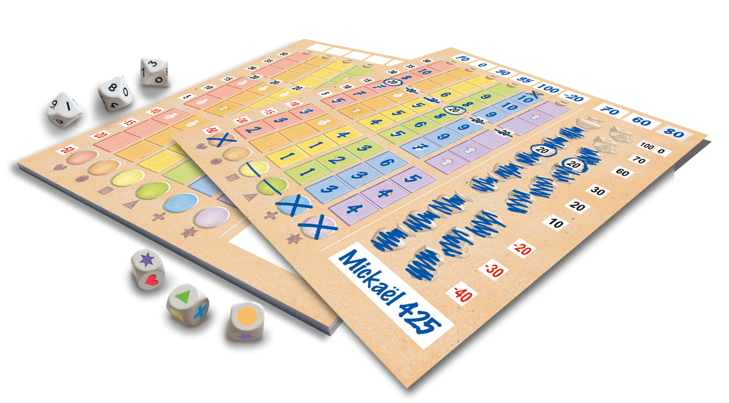 Lost Cities: Roll & Write