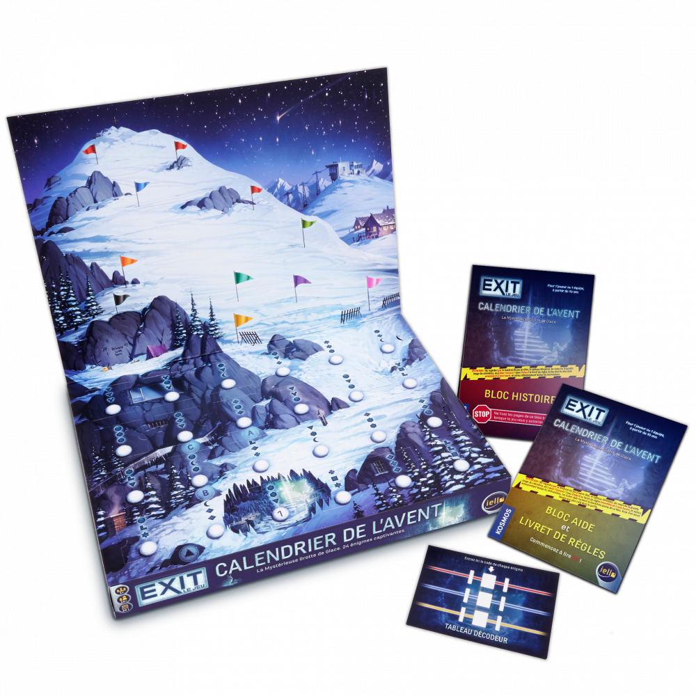 Exit : Calendrier de l'Avent – La Grotte Glacée