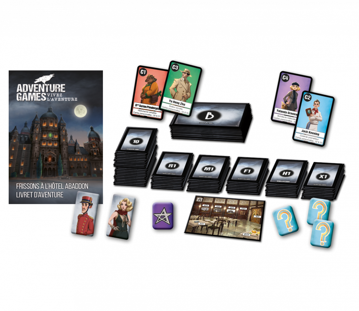Adventure Games: Frissons à l'Hôtel Abaddon