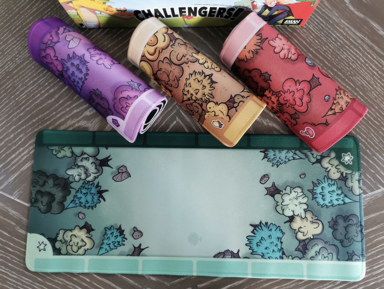 4 zones de combats, un petit effet whaou pour la majorité des personnes qui découvrent le jeu.