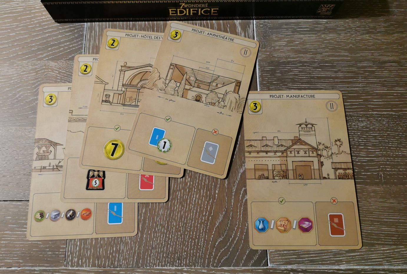 Les 5 projets de l’âge II : en cours de construction