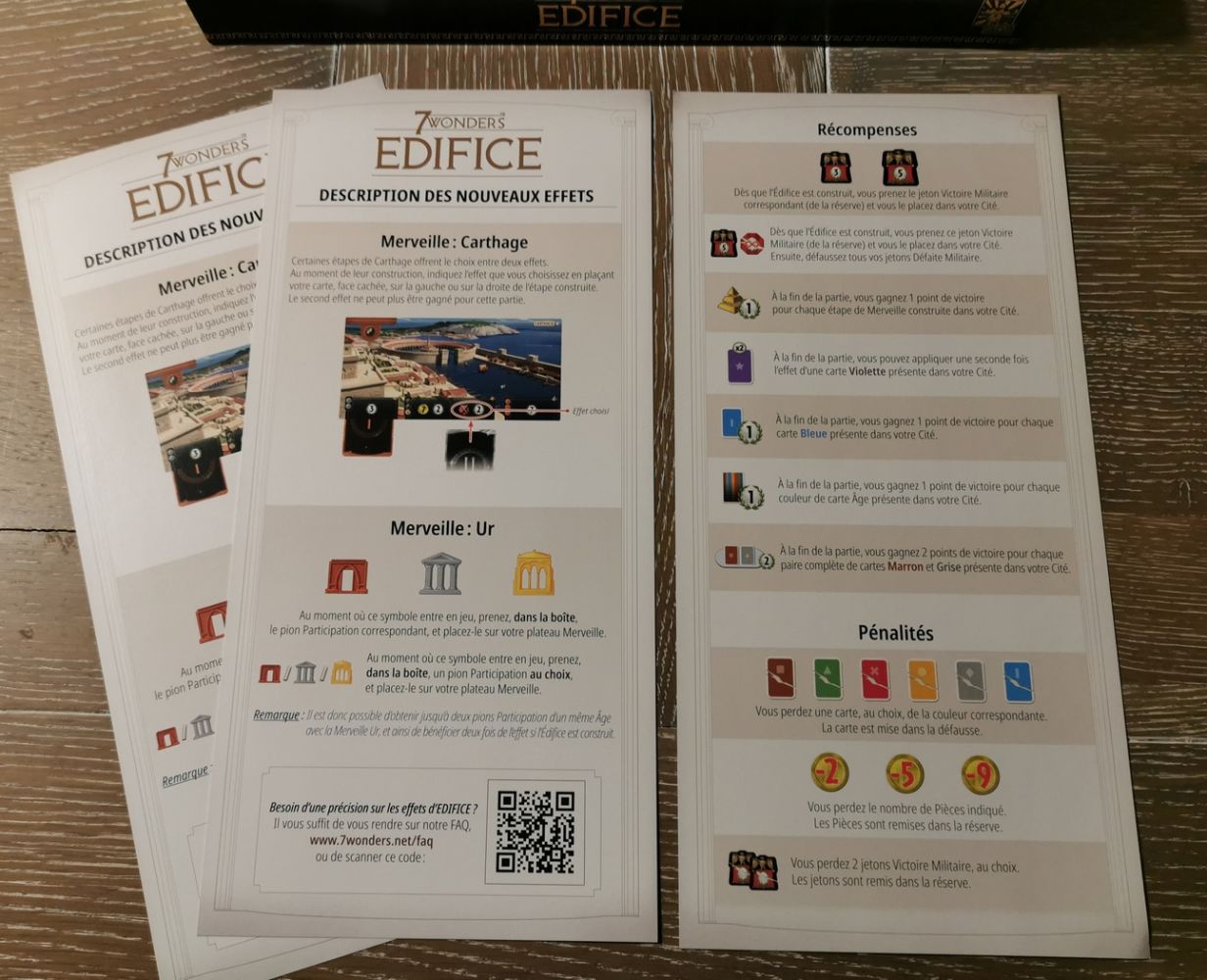 3 livrets identiques  mais on n'y retrouve pas l'information la plus importante du jeu : le nombre de pions en  fonction du nombre de joueurs.