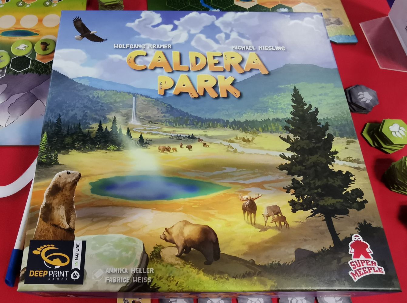 Caldera Park : la boîte
