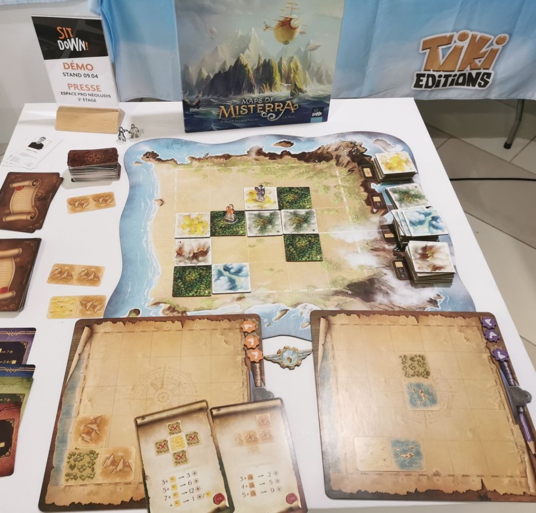 Maps of Misterra : le matériel