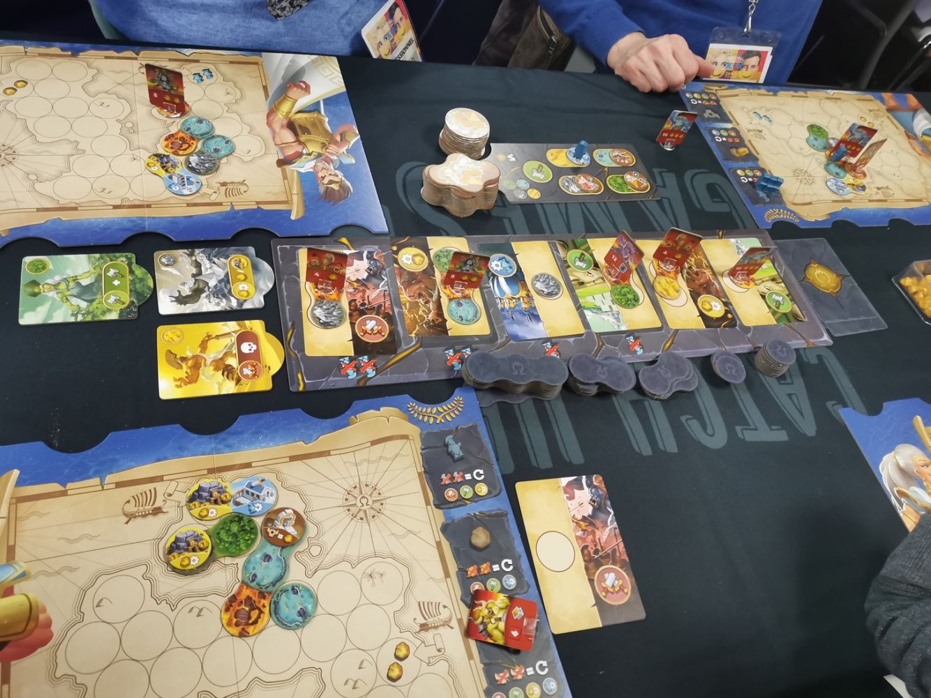 Le début de la partie