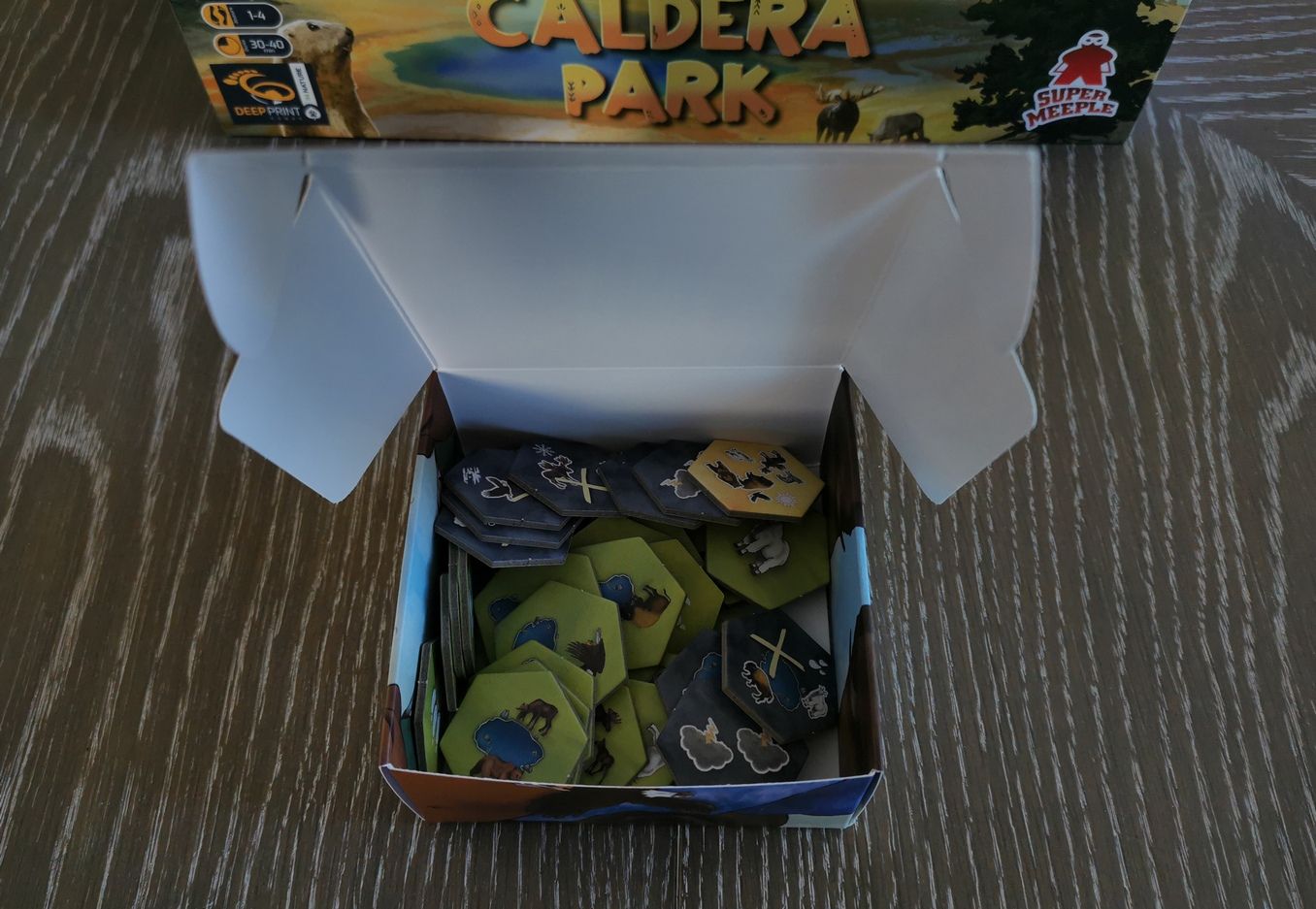 Une boîte par joueur bien remplie