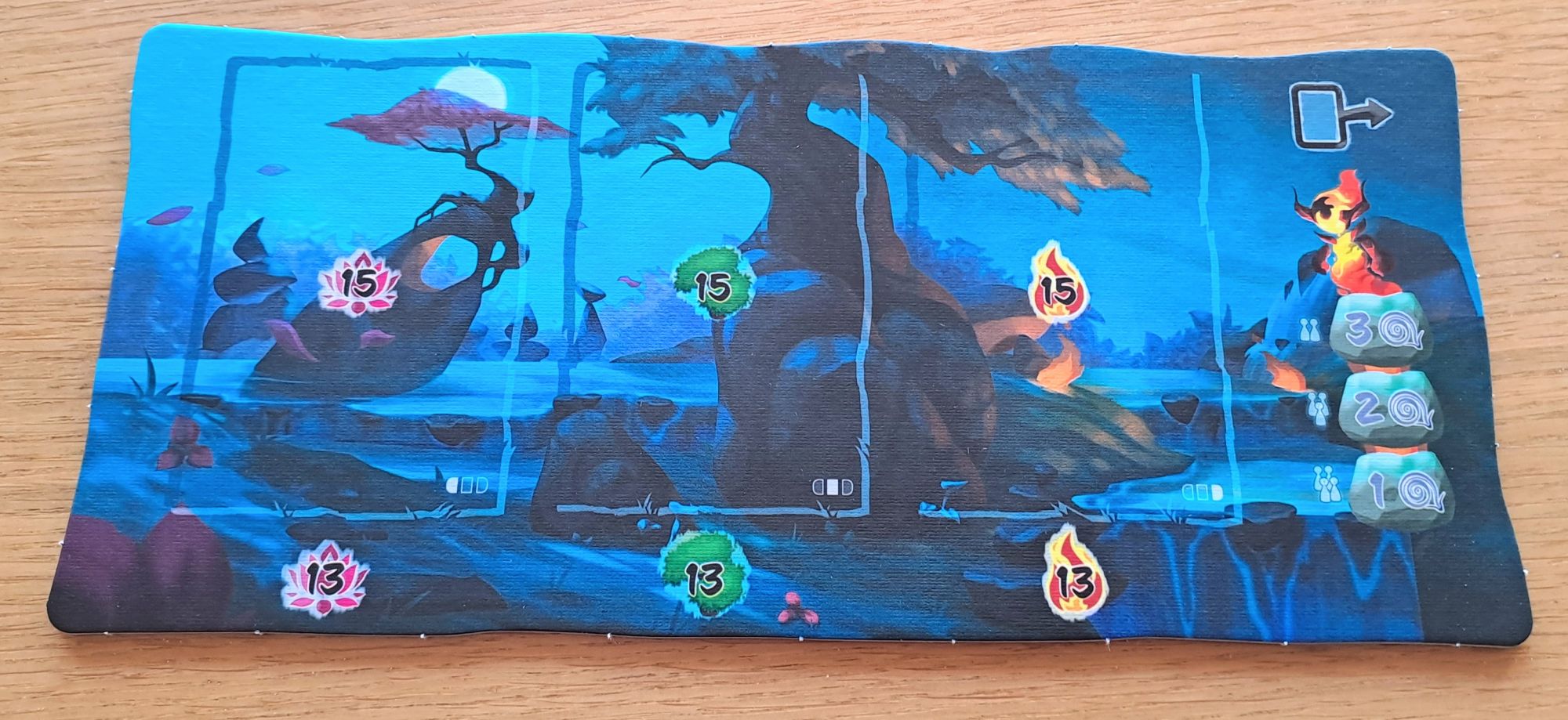 Lorsque les pioches kodama seront vides la condition de victoire changera.