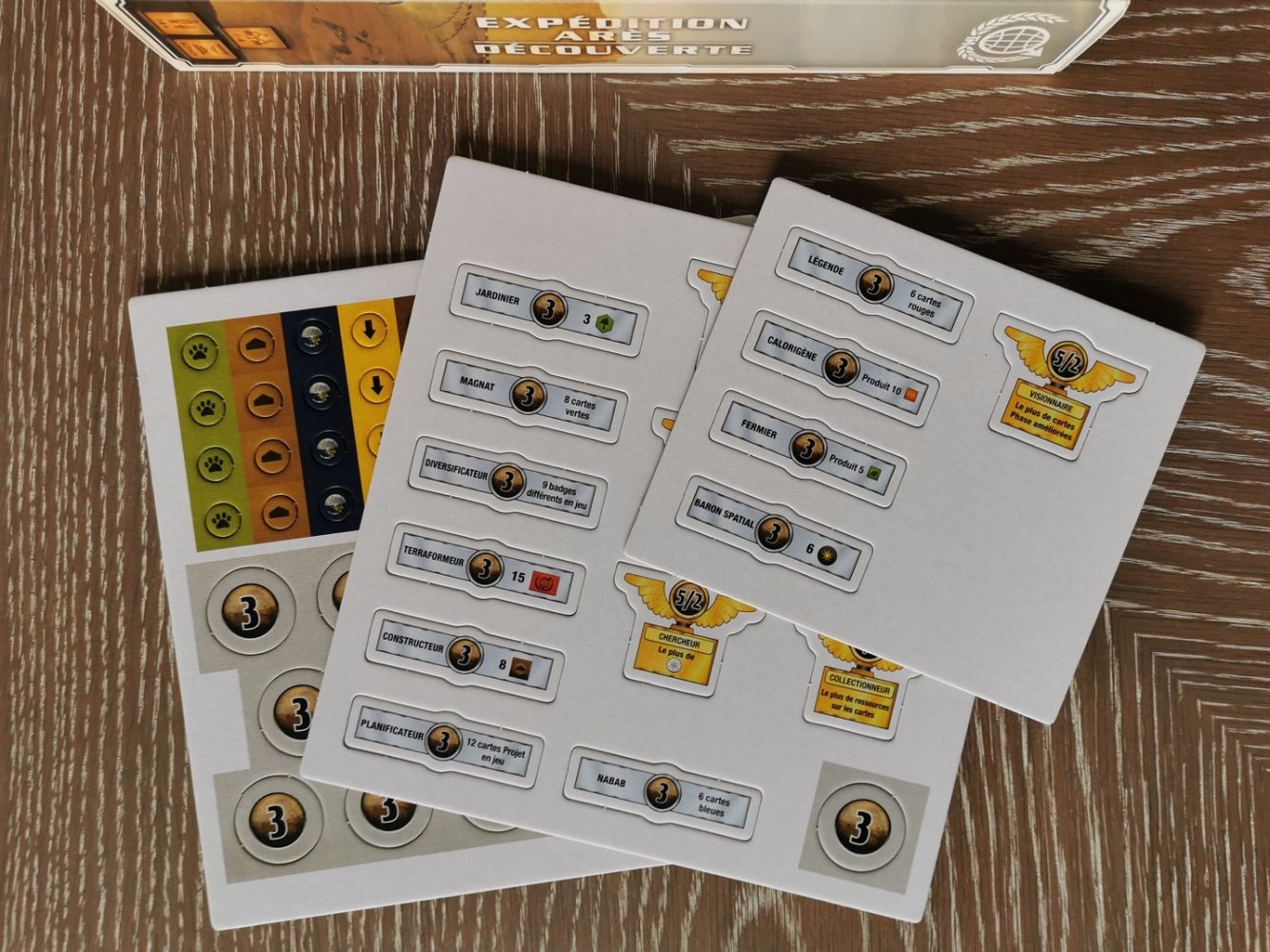 3 planches à dépuncher