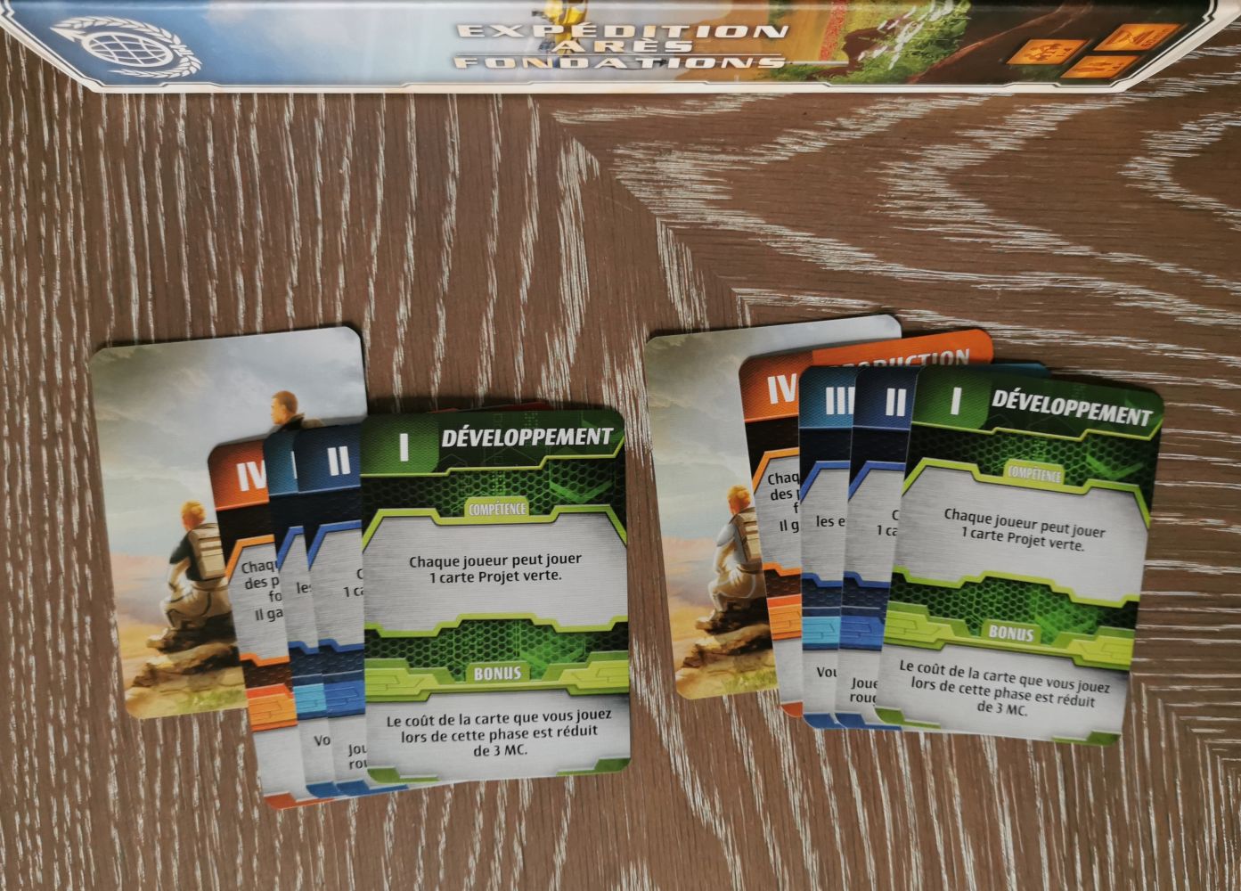 pas de coquille sur les cartes action !