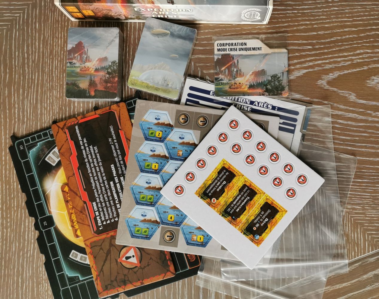 le matériel de l’extension