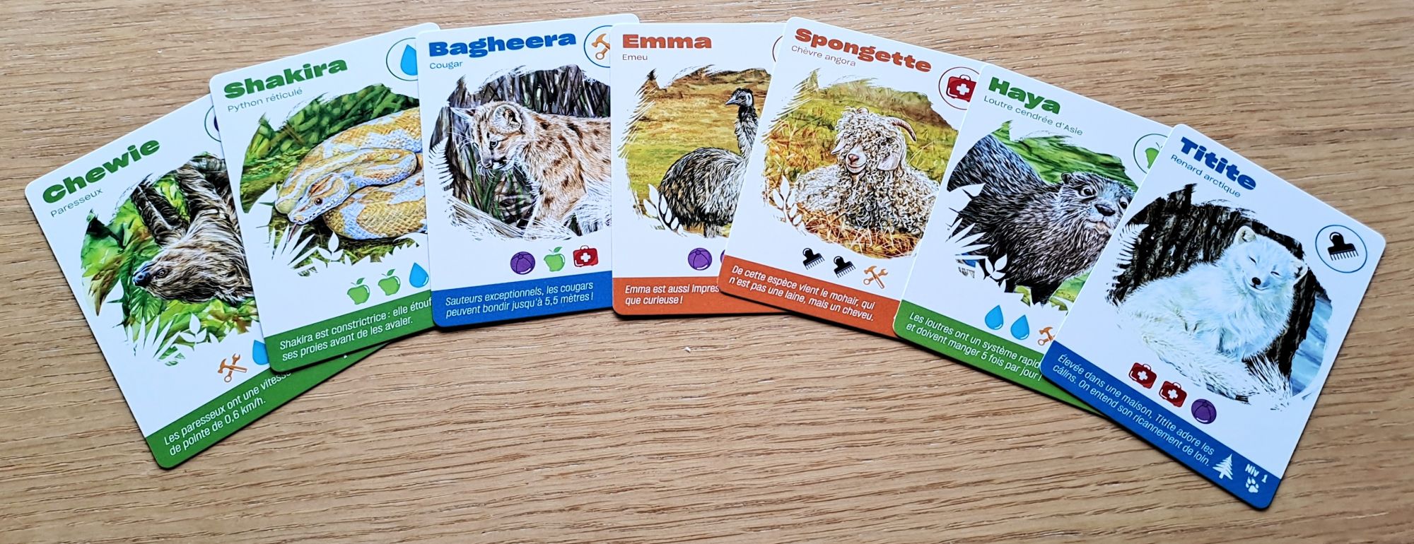 Oui sans trop spoiler il y aura de nouveaux animaux dans chaque enveloppe (mais pas que !)