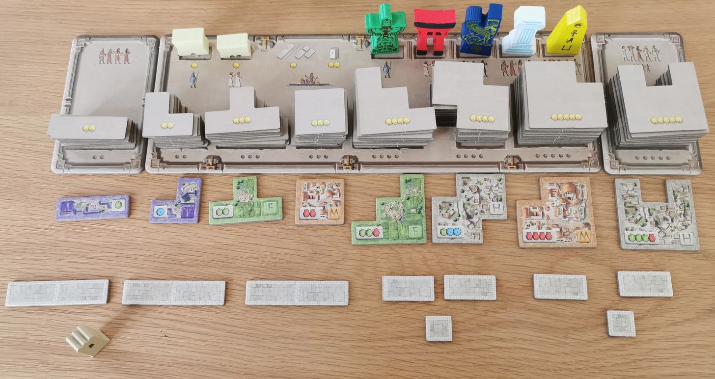 Pour une partie à 5 joueurs