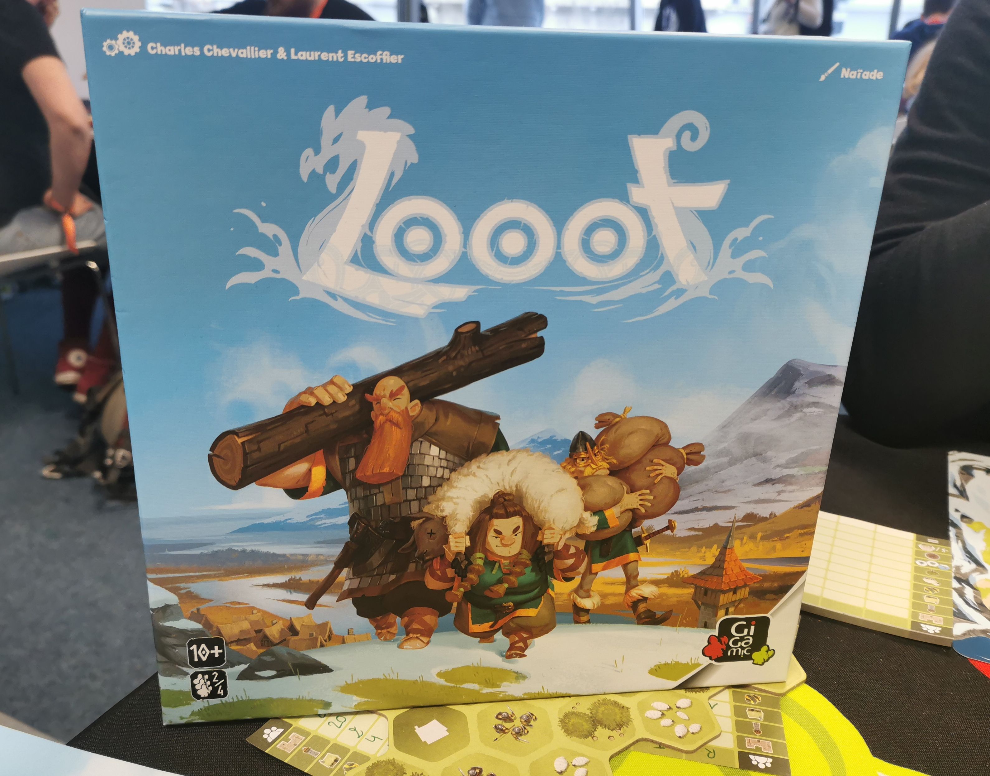 Looot est un jeu prévu pour des parties de 2 à 4 joueurs