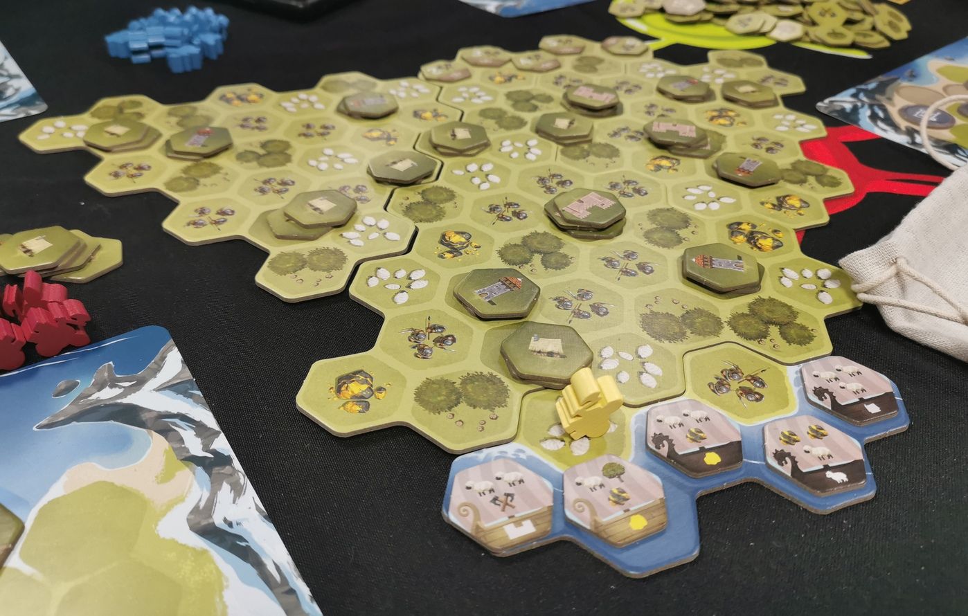 la région à piller en début de partie à 3 joueurs