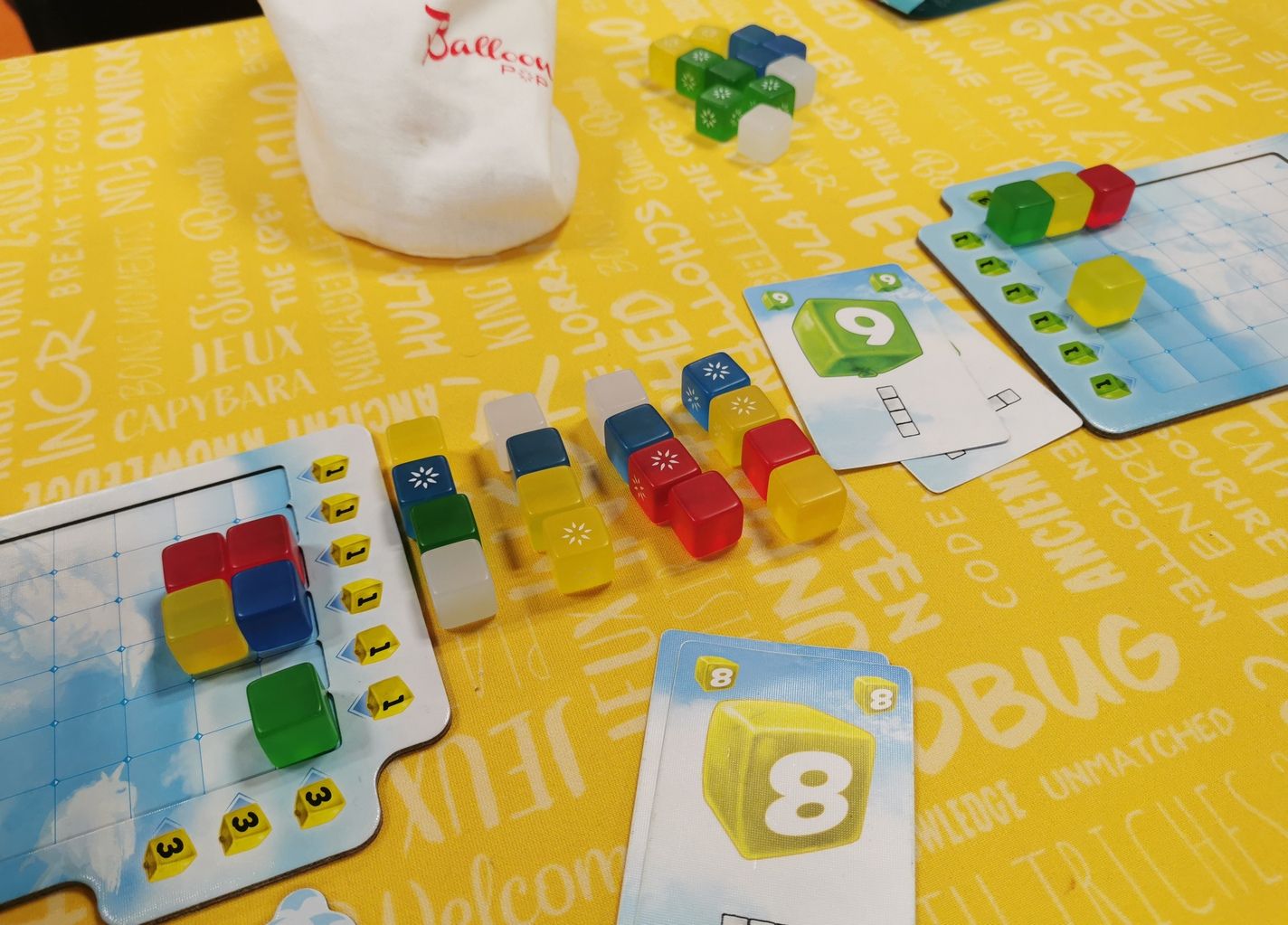 3ème tour sur 8 d’une partie à 4 joueurs