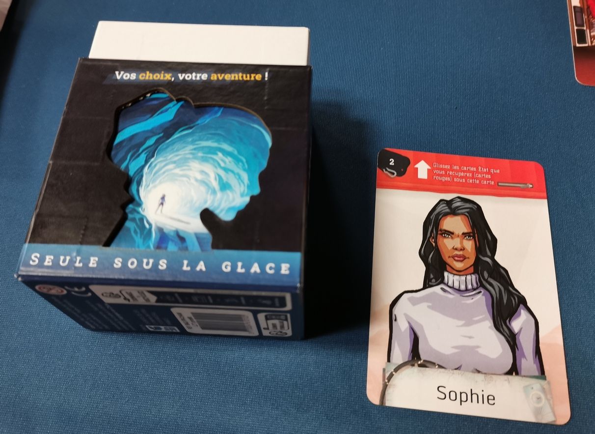 Back stories : Seule sous la glace est un jeu coopératif prévu pour des parties de 1 à 6 joueurs