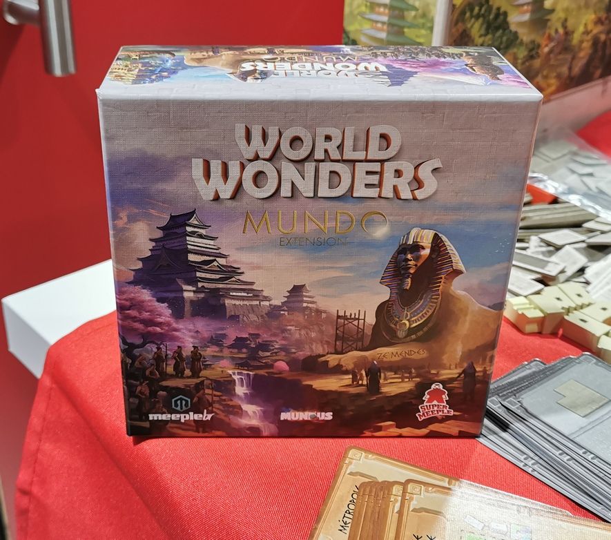 World wonders : Mundo . Toujours pour des parties de 1 à 5 joueurs.