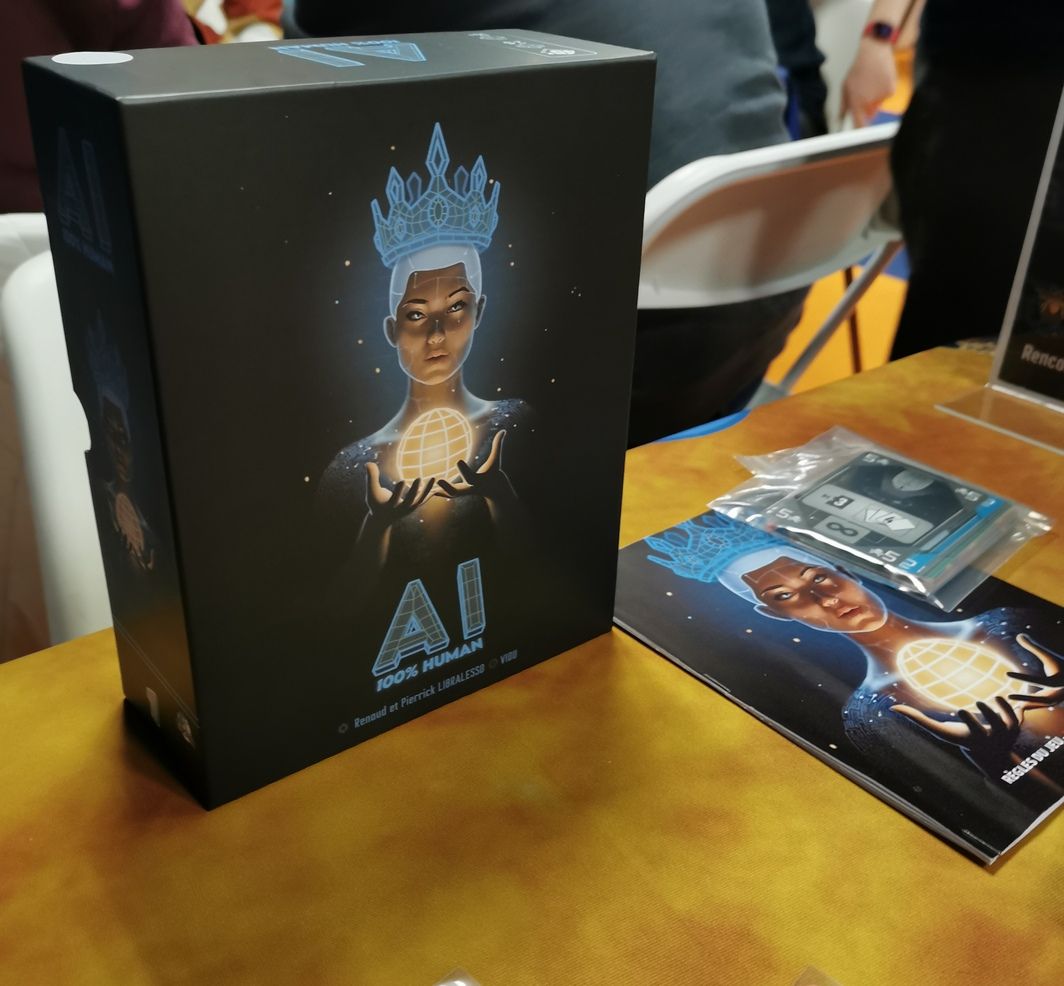 AI 100% Human est un jeu prévu pour des parties de 2 à 6 joueurs