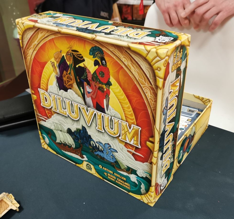 Diluvium est un jeu prévu pour des parties de 1 à 4 joueurs