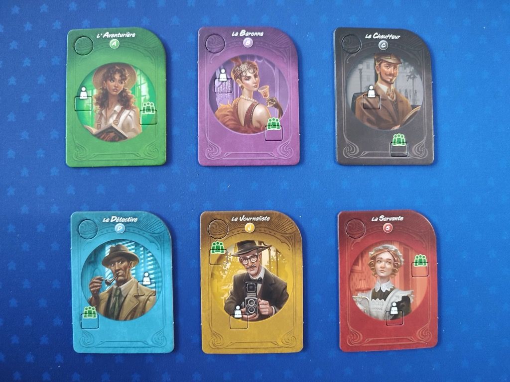 Les 6 tablettes PERSONNAGES.