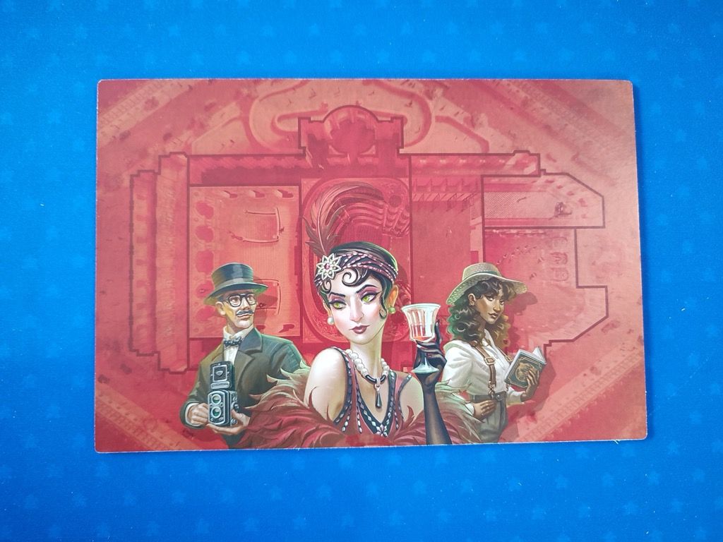 Le verso du Plan de l'Opéra de Paris