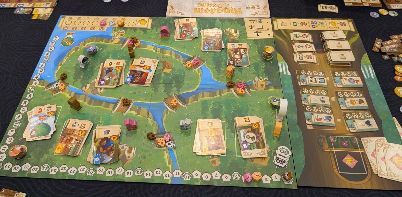 Le plateau de kingdom crossing