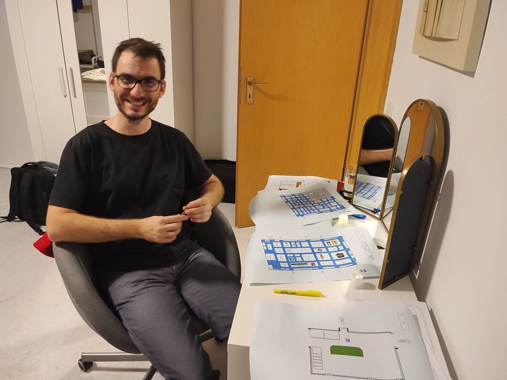 Une heure plus tard c'est la satisfaction : Under Our Sun chez Tabletopper Games sera le PLAN A pour le premier jour.