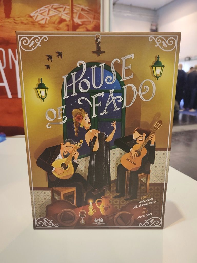 Première table, premier jeu House Of Fado chez Eagle Gryphon Games