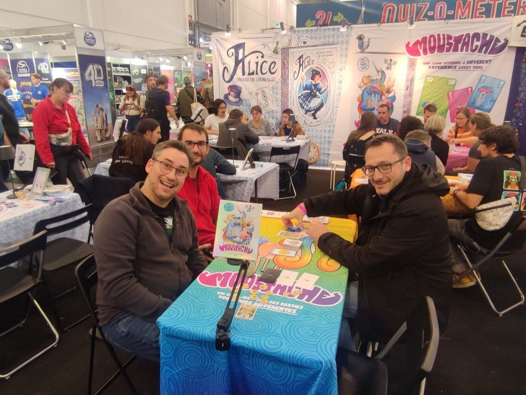 Jeu de plis avec des règles qui évoluent à chaque manche (comme le Barbu d'où le nom !). Là  on est content mais le jeu est hyper chaotique et après coup on est passé complètement à côté du jeu.