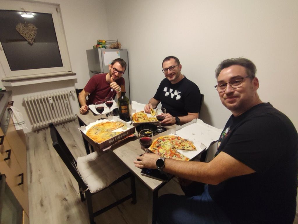 Et repas encore moins allemand !!!