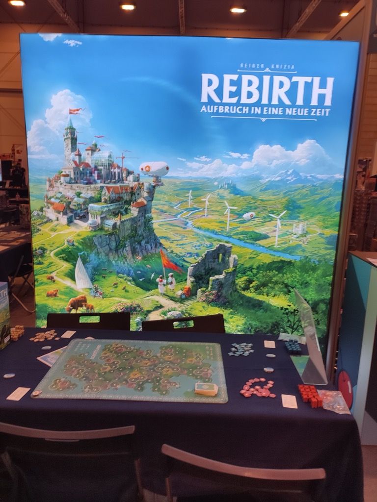 Tout arrive : Rebirth sera notre premier plan A réussi du salon.