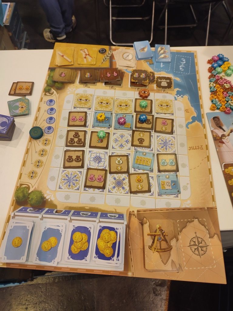 C'est beau et c'est du tout bon pour ce vieux jeu de Rüdiger Dorn datant de 2004.