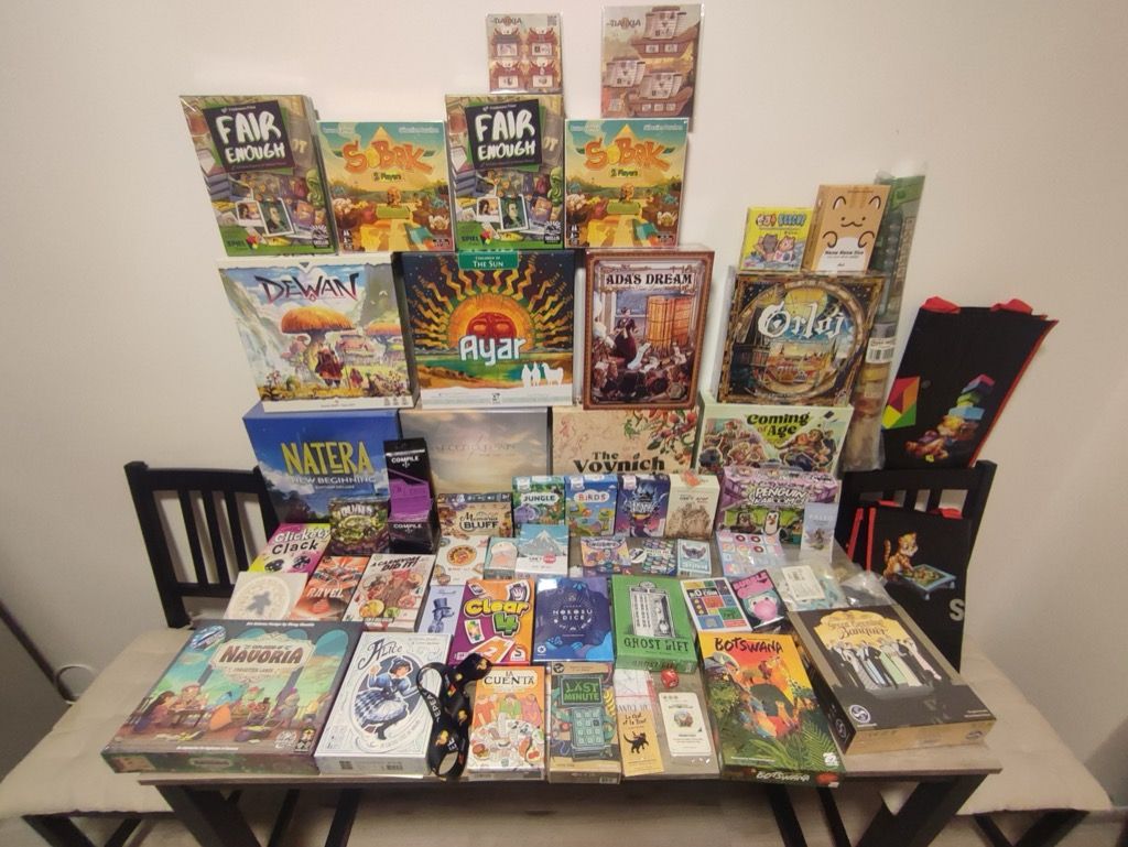 Bon y'a plus qu'à faire du tétais pour faire rentrer tout ça dans nos valises sans dépasser les 23 KG chacun.