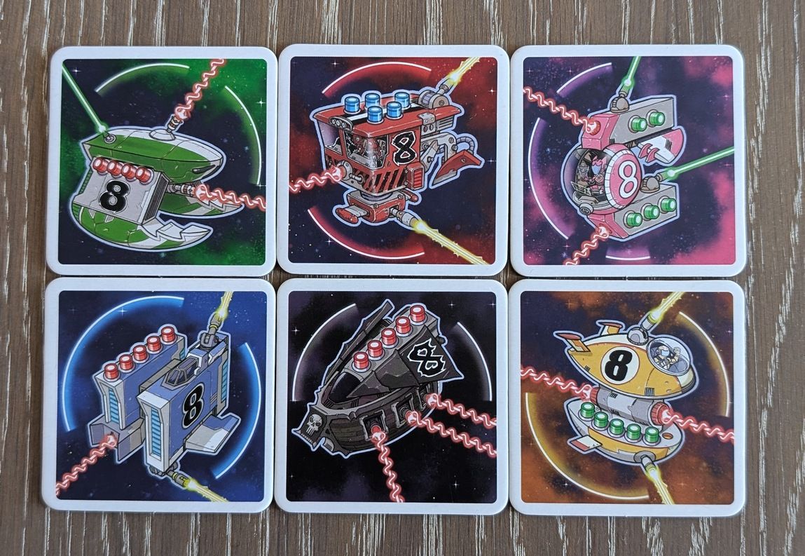 Les vaisseaux amiraux des flottes : ceux qui ont l'initiative 8 : en observant les lasers on voit bien l'asymétrie.