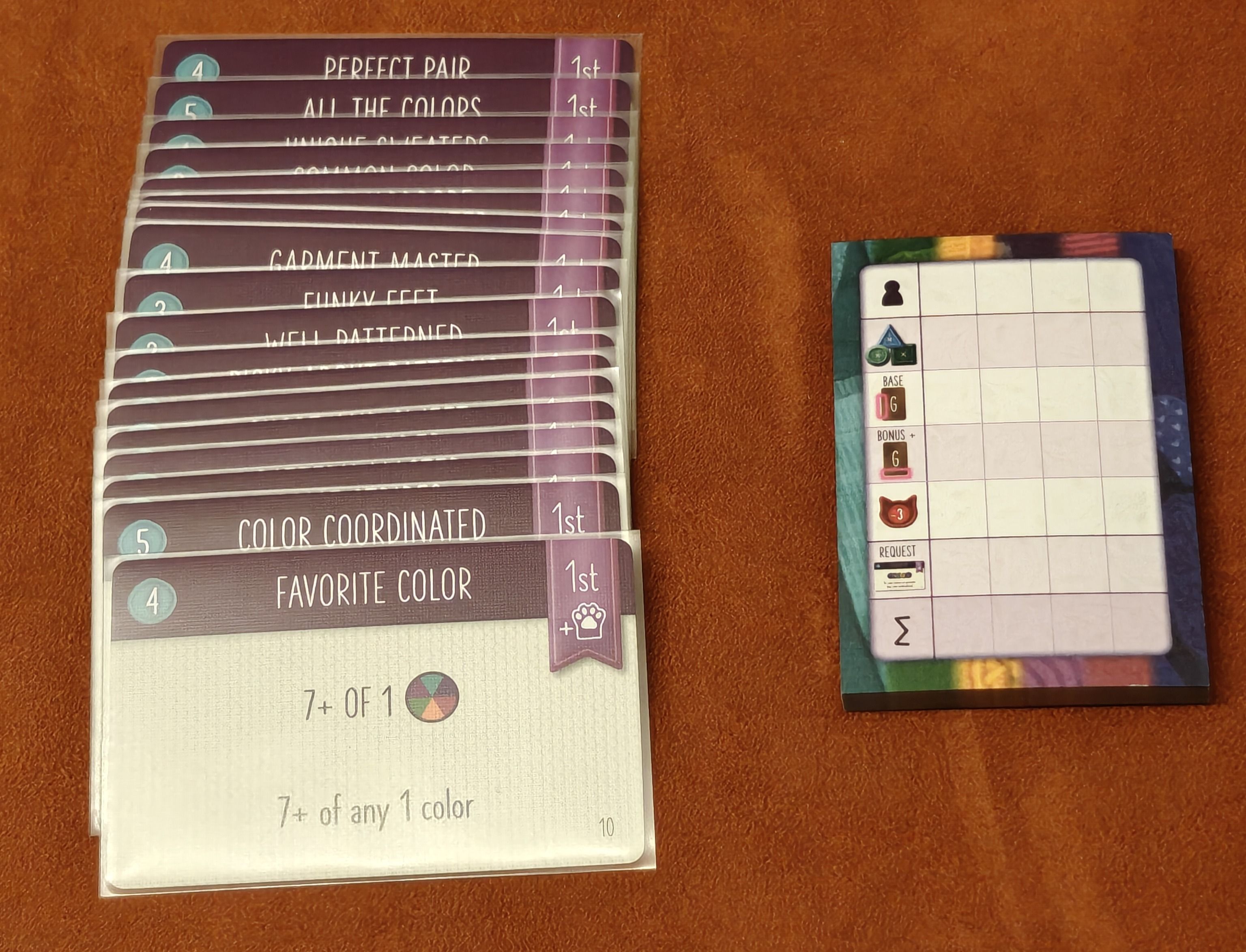 Un bon nombre d'objectifs communs qui donnent de la variété aux parties