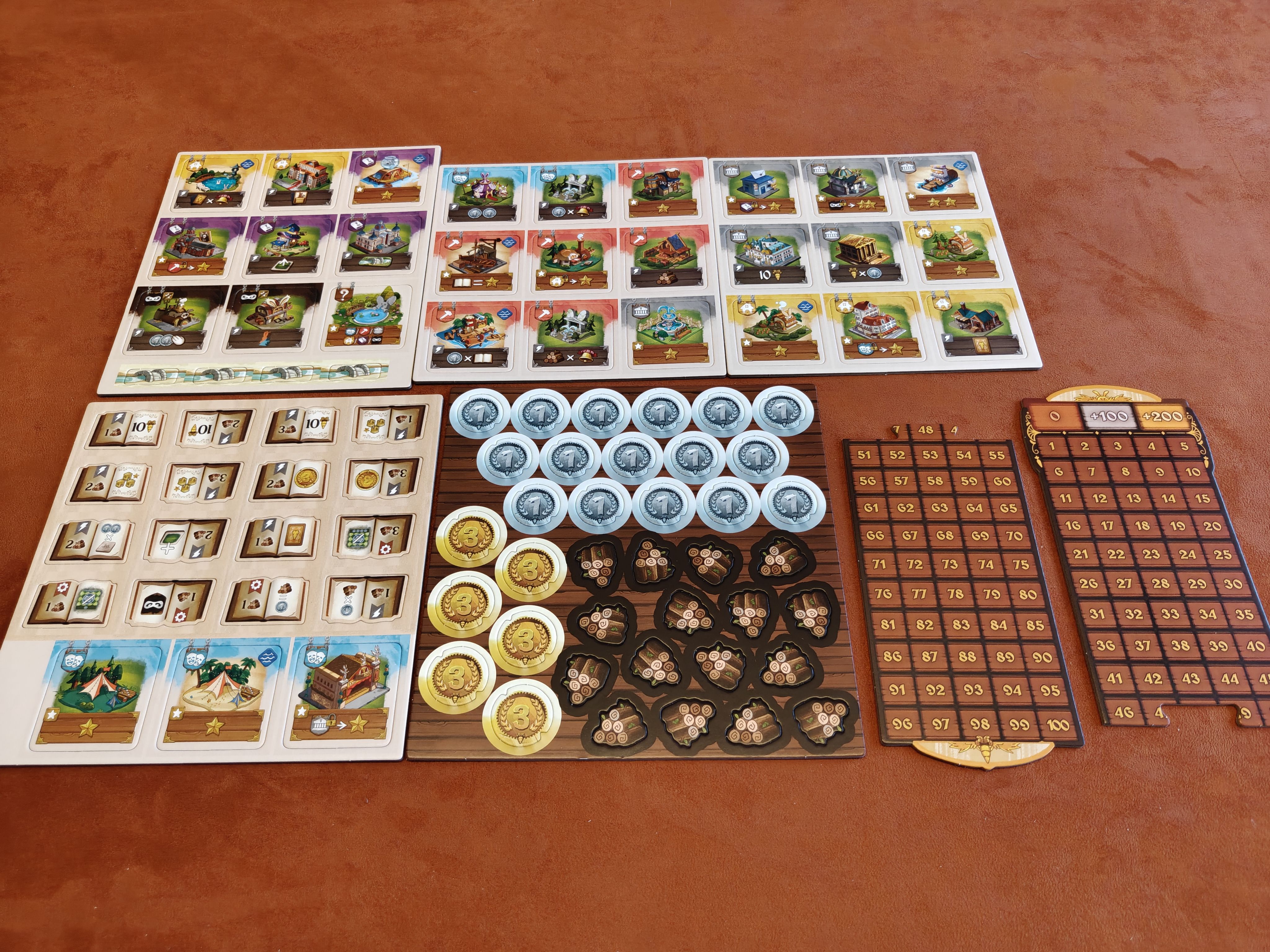 Pas mal de punchboards