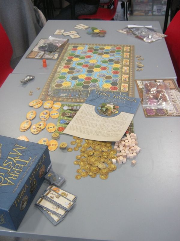 Une table Terra Mystica, champions des prix en 2013