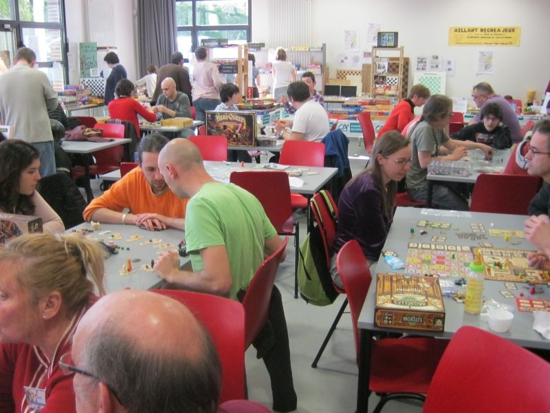 Un aperçu général de la salle