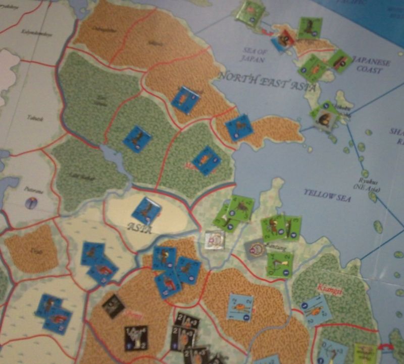 Les nomades Jurchens se pressent aux frontières de l'empire Chou