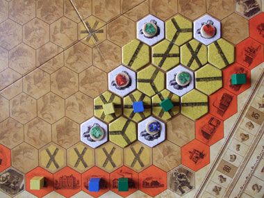 une situation du jeu