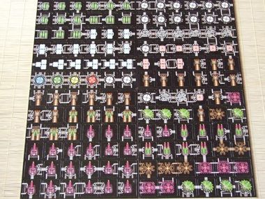 vue d'ensemble des tuiles "composants du vaiseau"