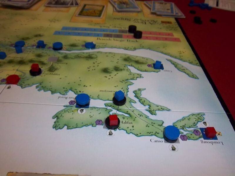 Louisbourg est tombé...les portes vers Quebec s'ouvrent. Hélas, Louisbourg sera repris. 