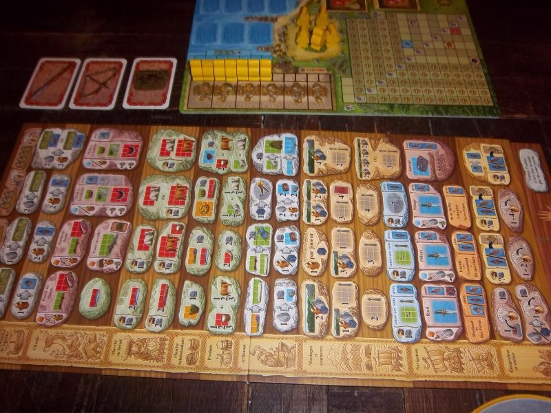 Le tableau des actions disponibles... pas mal hein ? 