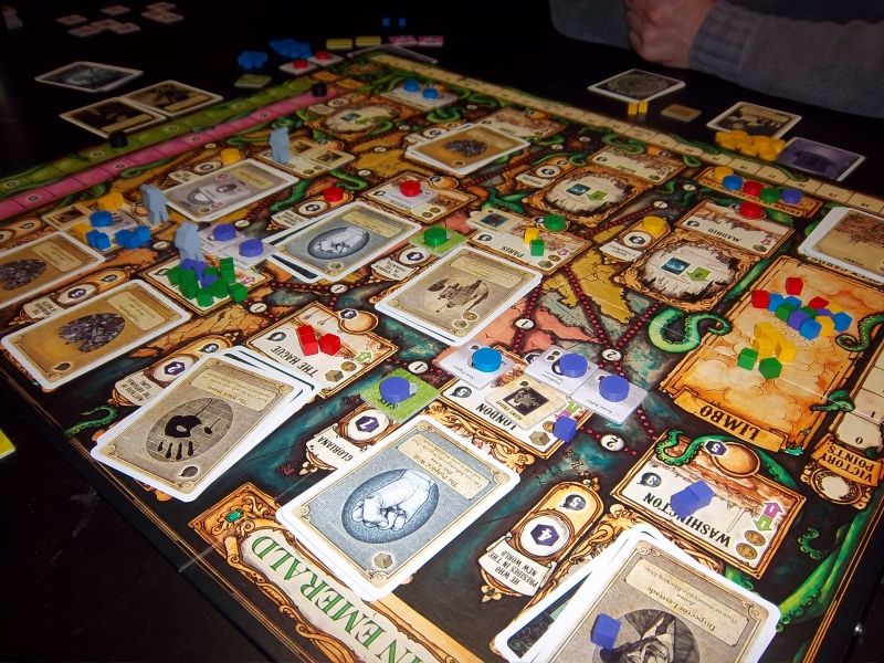 Une situation en cours de partie...