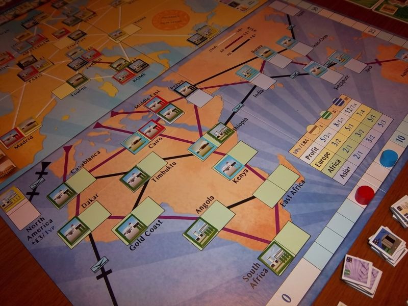 L'Afrique et l'Asie du Sud-Est...